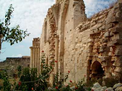 Ruderi ancora visibili del monastero di San Nicola di Casole, a pochi chilometri da Otranto